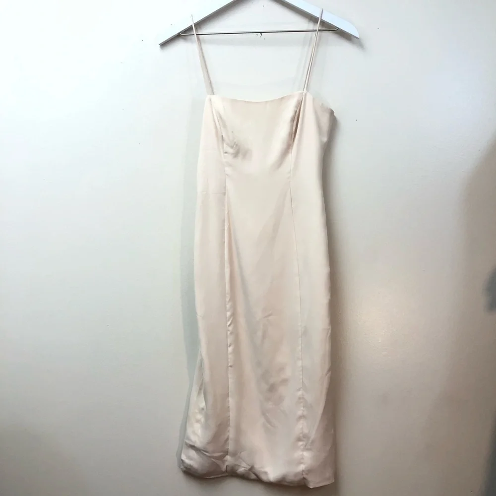 5/$20 FAME and‎ PARTNERS nude bodycon dress 2